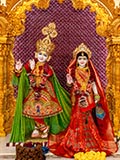 Bhagwan Shri Krishna and Shri Radhaji